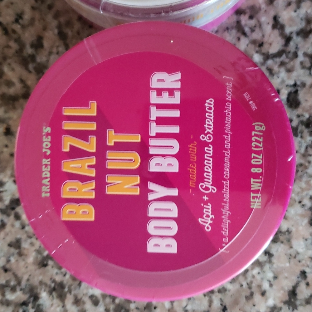 Trader Joe’s Brazil Nut Body Butter Açaí + Guarana Extracts